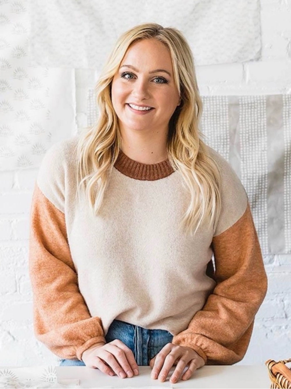 Madewell Colorblock Payton Pullover Sweater in Coziest Yarn